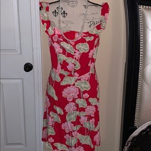 Floral print dress